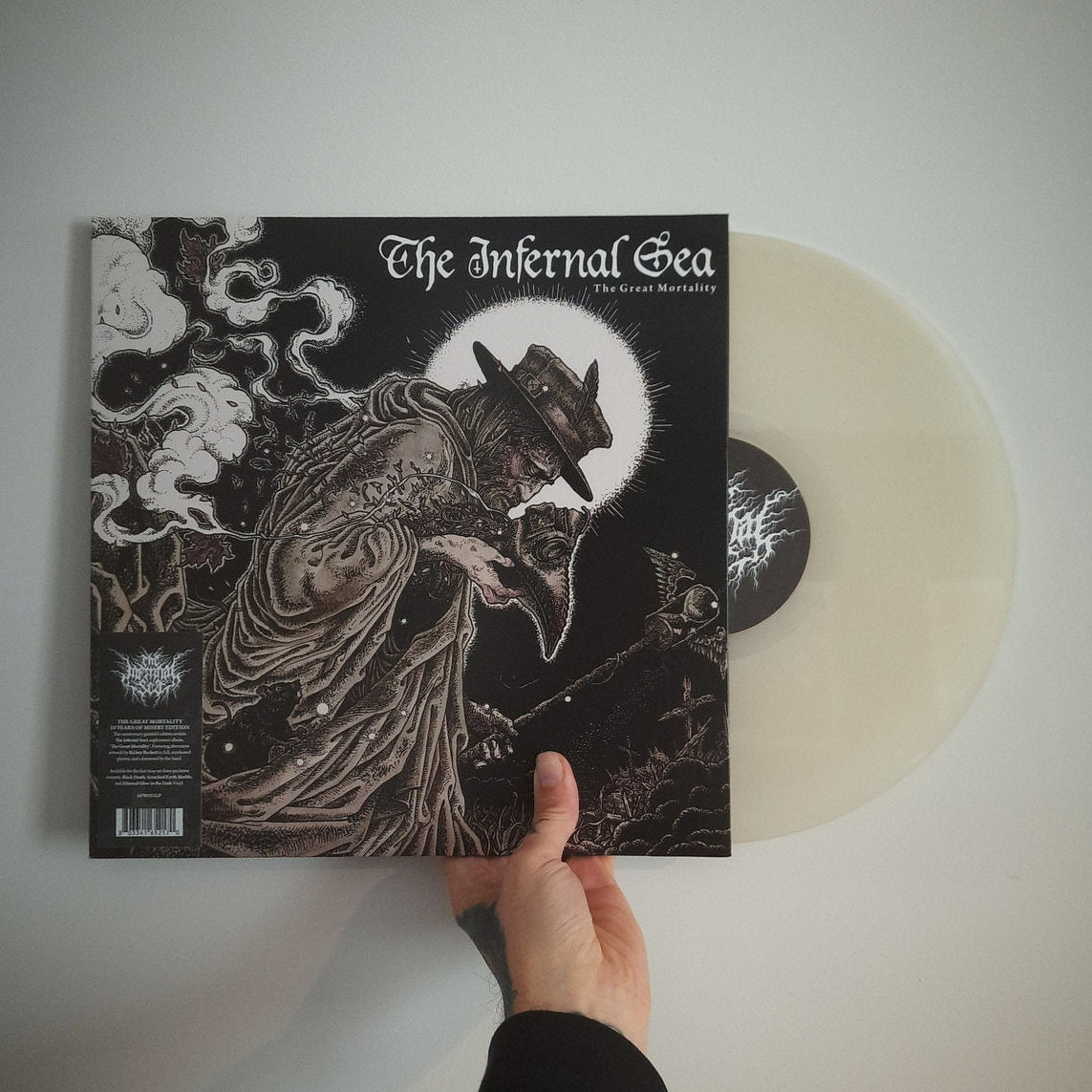 THE INFERNAL SEA - The Great Mortality - (Glow in the Dark Ltd. 100) LP + 7"EP