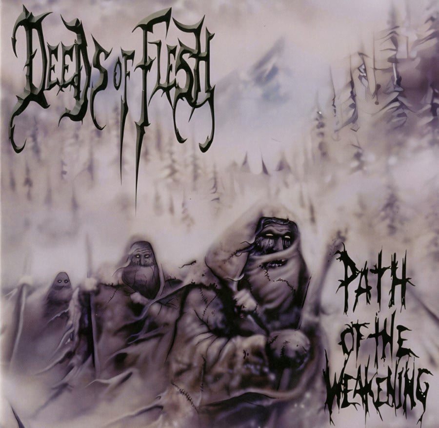 DEEDS OF FLESH - Path of the Weakening (Trash Colour Ltd. 300) LP