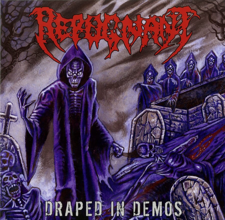 REPUGNANT - Draped in Demos (White Ltd. 300) LP