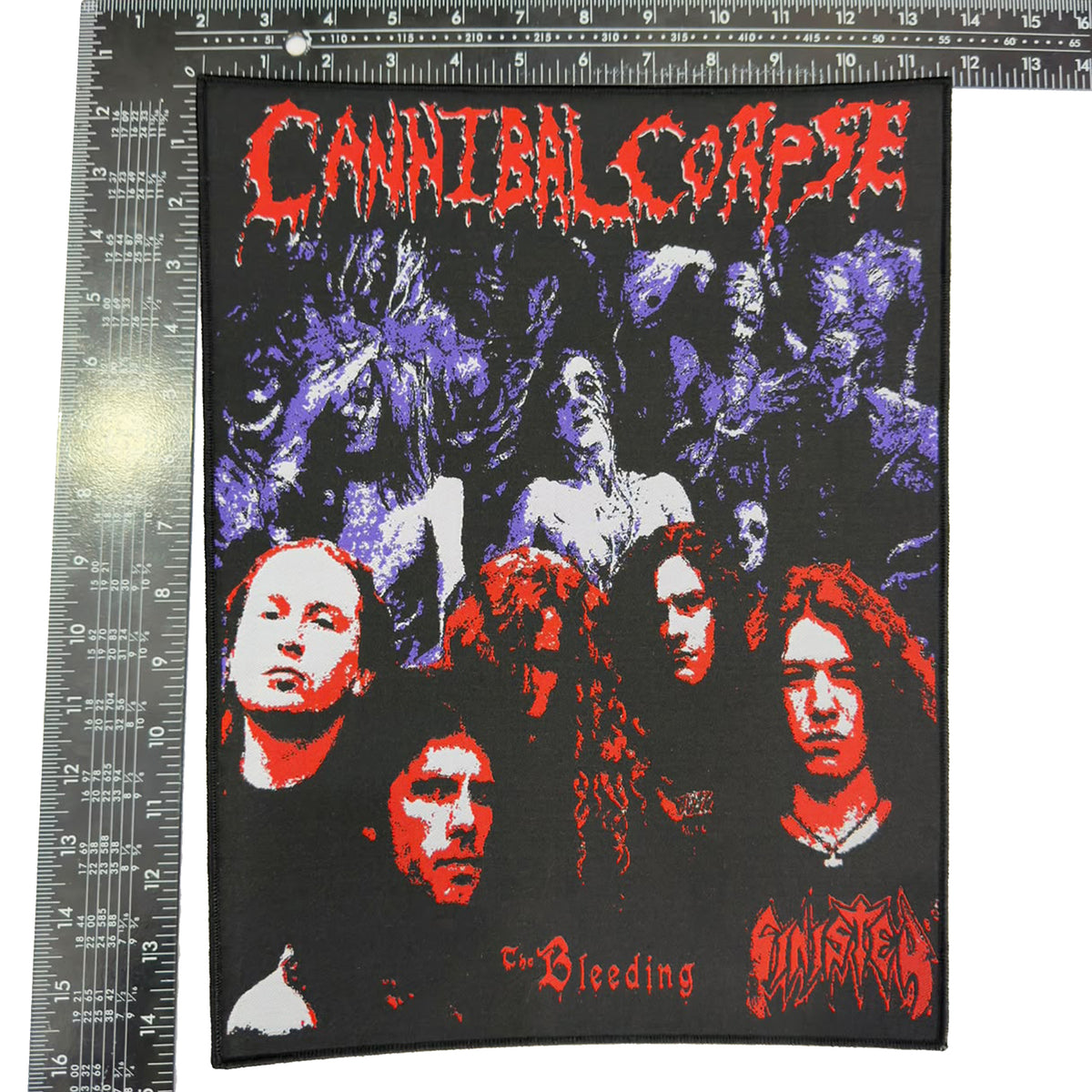 CANNIBAL CORPSE - The Bleeding - Woven Backpatch