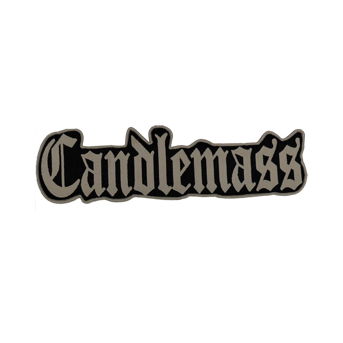 CANDLEMASS - Logo - Oversized Woven Patch