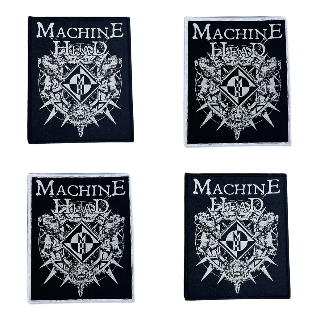 MACHINE HEAD - Bloodstone & Diamonds - Woven Patch