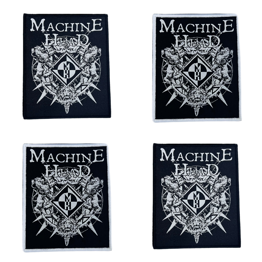 MACHINE HEAD - Bloodstone & Diamonds - Woven Patch