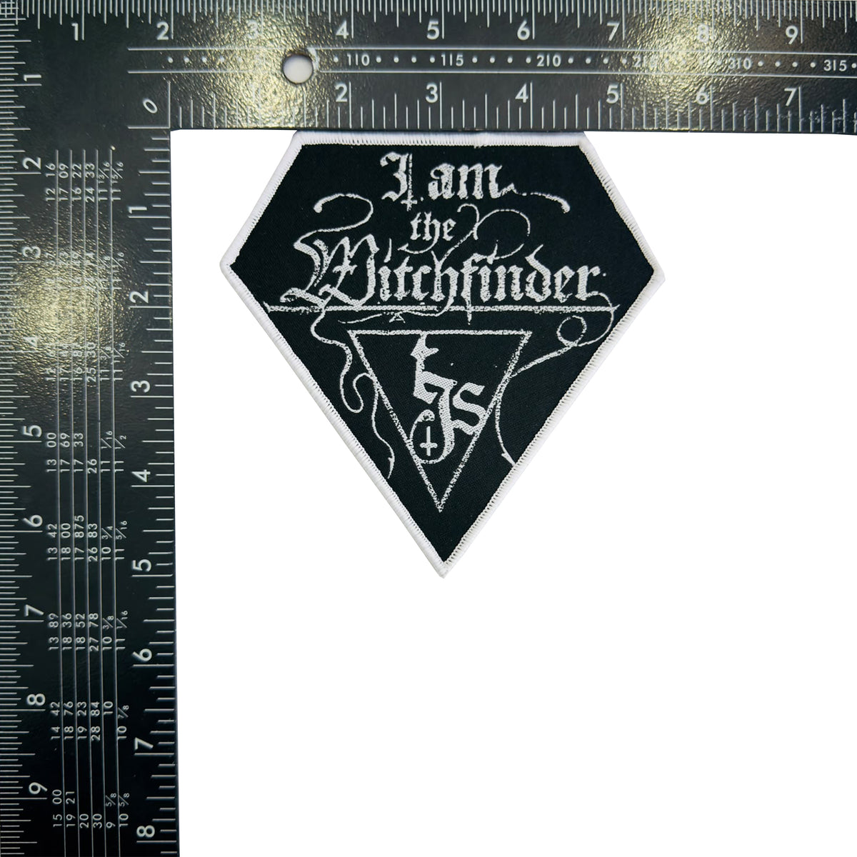 THE INFERNAL SEA - I am the Witchfinder! - Woven Patch
