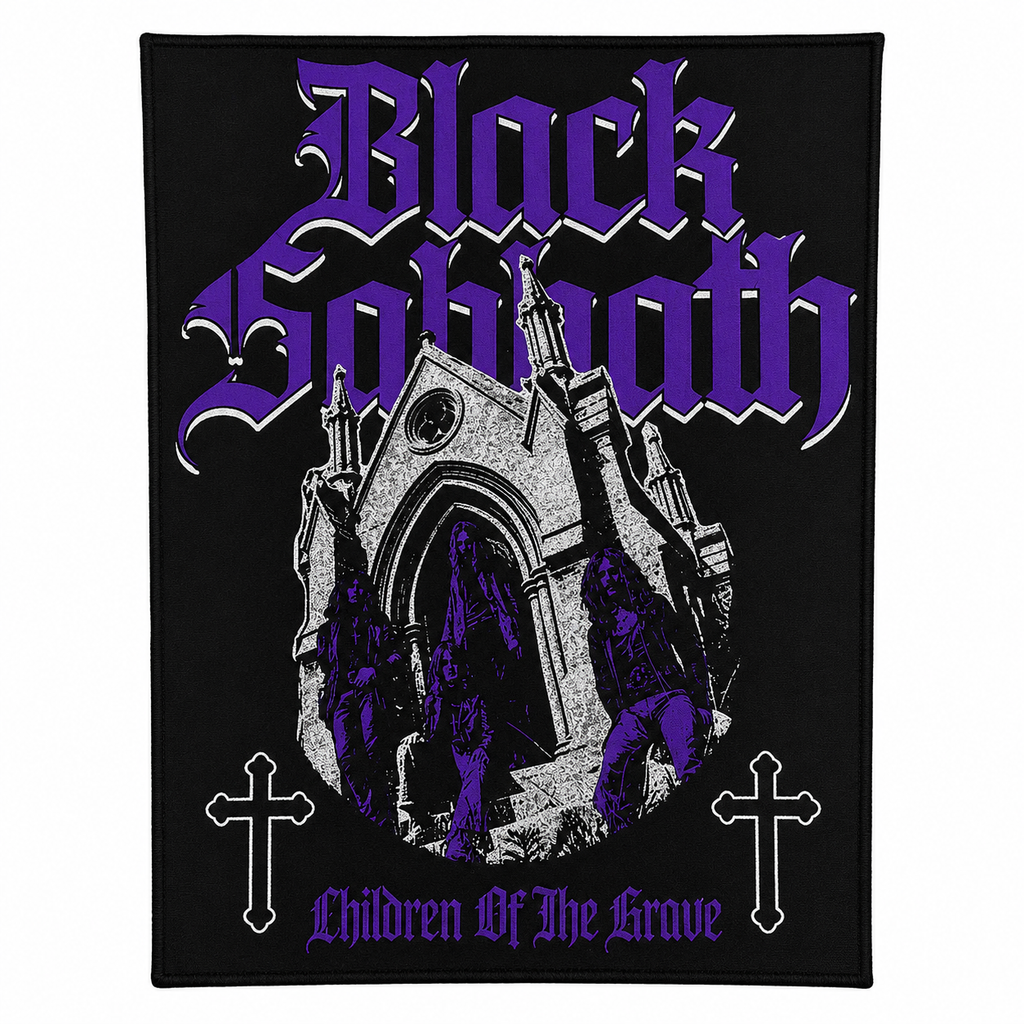 BLACK SABBATH - Children Of The Grave - Woven Backpatch