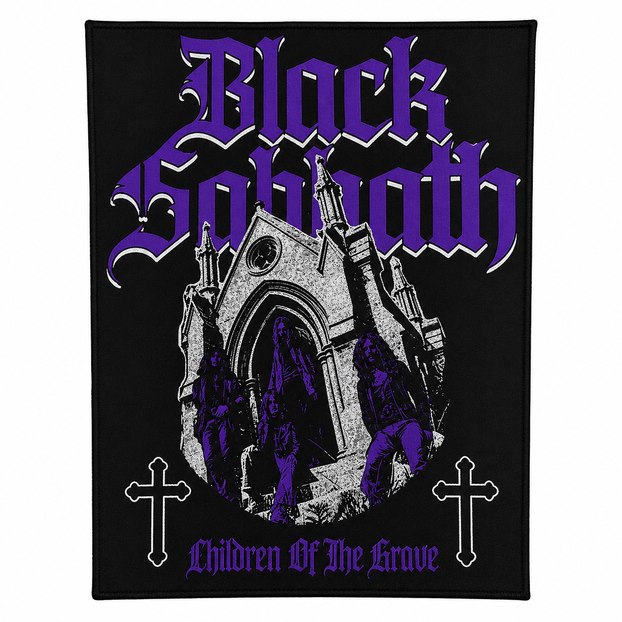 BLACK SABBATH - Children Of The Grave - Woven Backpatch