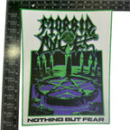 MORBID ANGEL - Nothing but Fear - Woven Backpatch