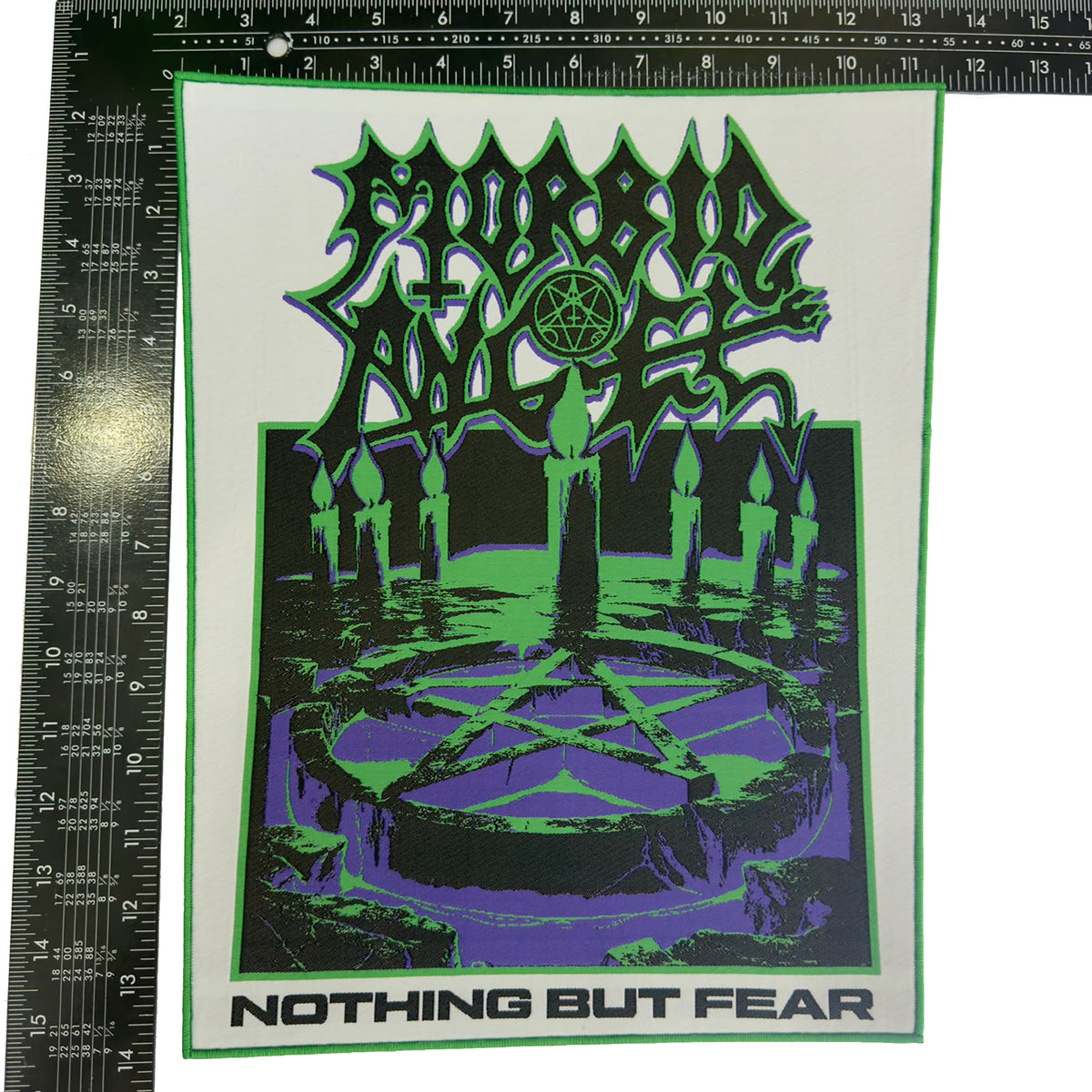 MORBID ANGEL - Nothing but Fear - Woven Backpatch