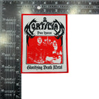 MORTICIAN - Pure Horror Glorifying Death Metal - Woven Patch