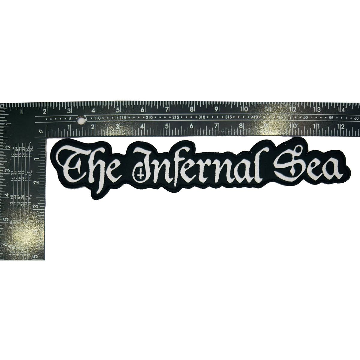 THE INFERNAL SEA - Font Logo- Oversized Woven Patch