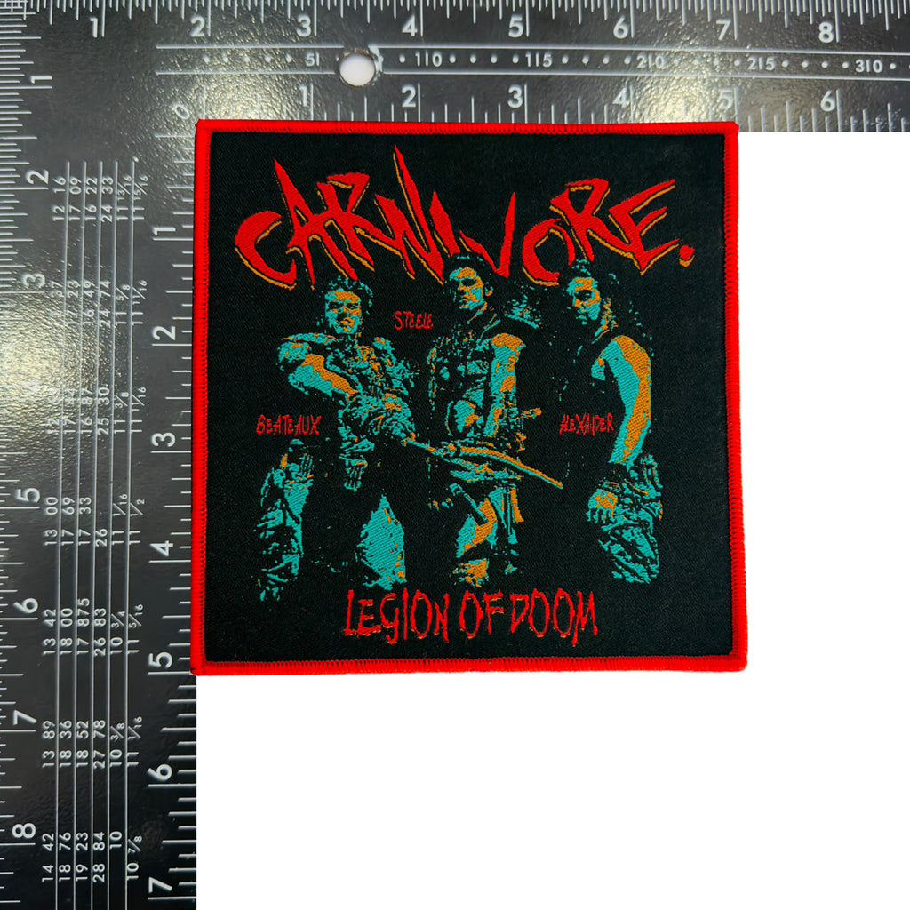CARNIVORE - Legion of Doom - Woven Patch