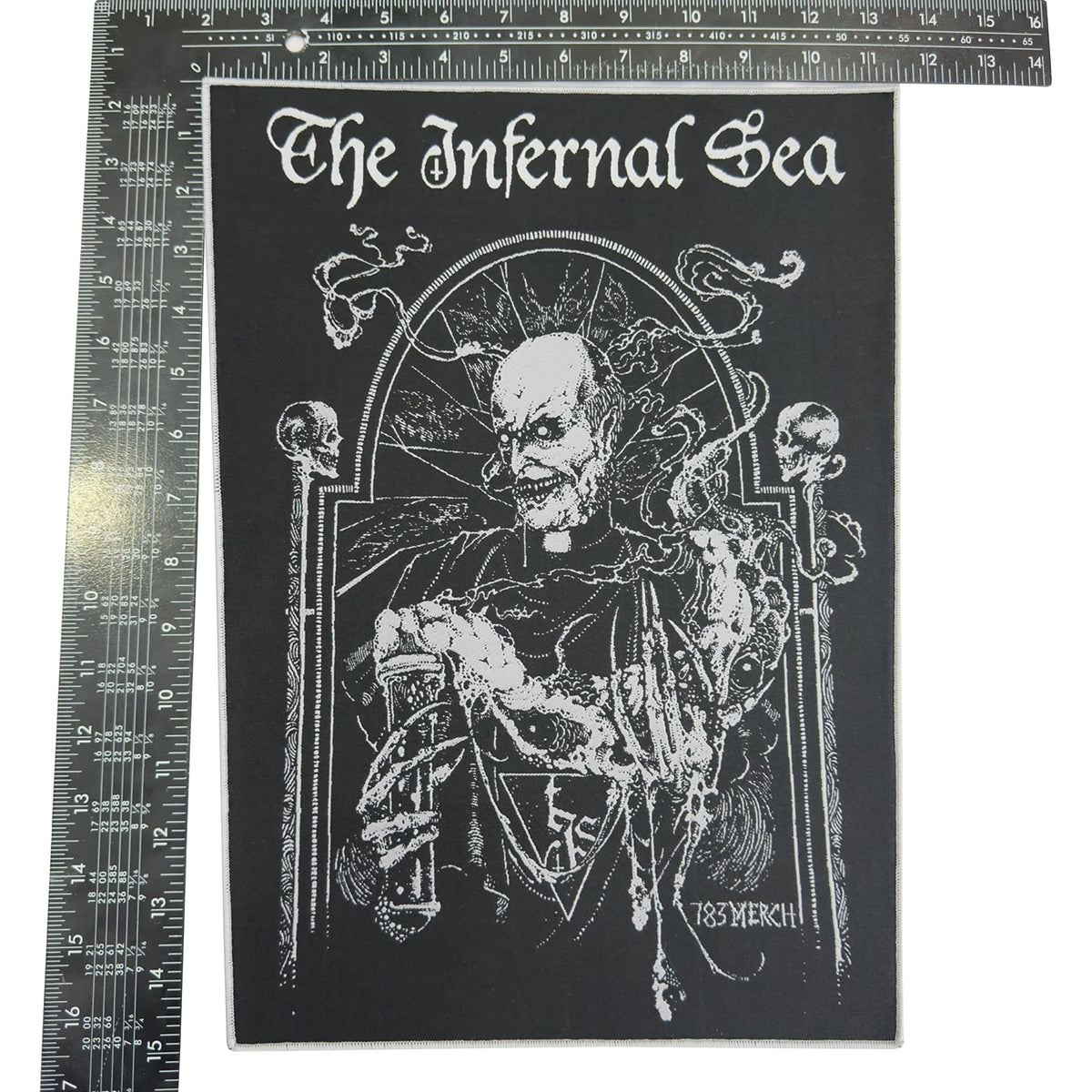 THE INFERNAL SEA - Into the Unknown - Woven Backpatch