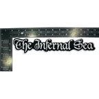 THE INFERNAL SEA - Font Logo- Oversized Woven Patch