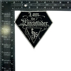 THE INFERNAL SEA - I am the Witchfinder! - Glitter Woven Patch