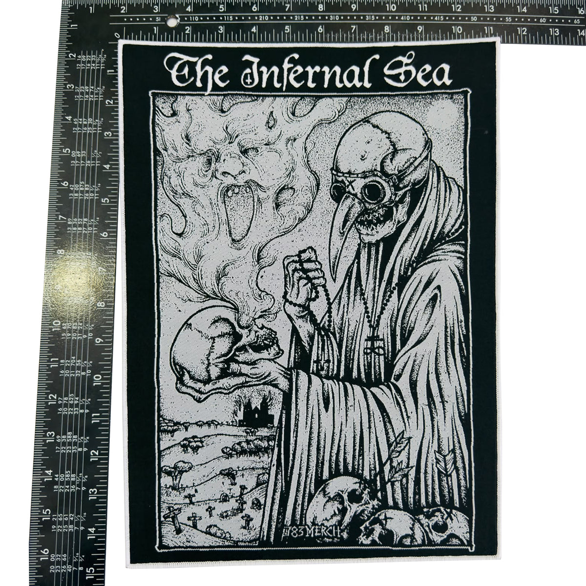 THE INFERNAL SEA - Plague Herald - Woven Backpatch