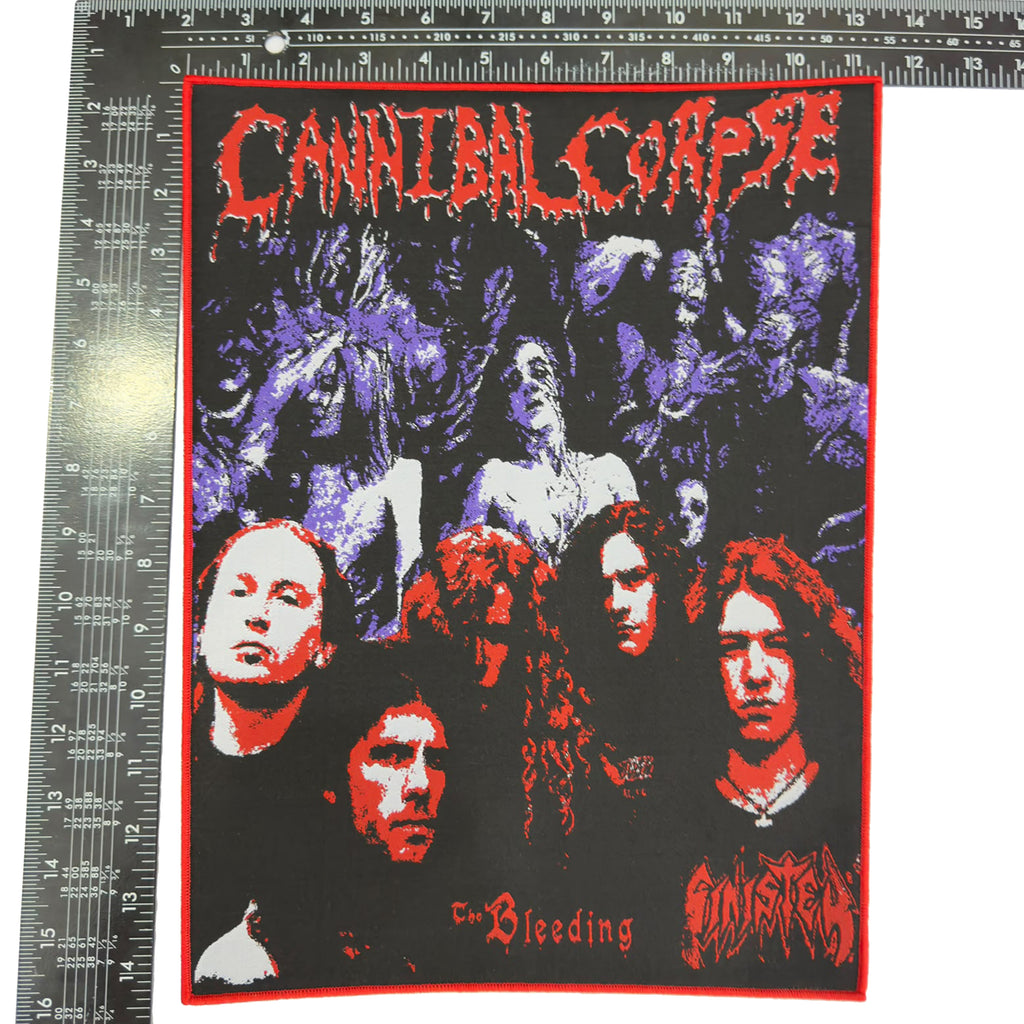 CANNIBAL CORPSE - The Bleeding - Woven Backpatch