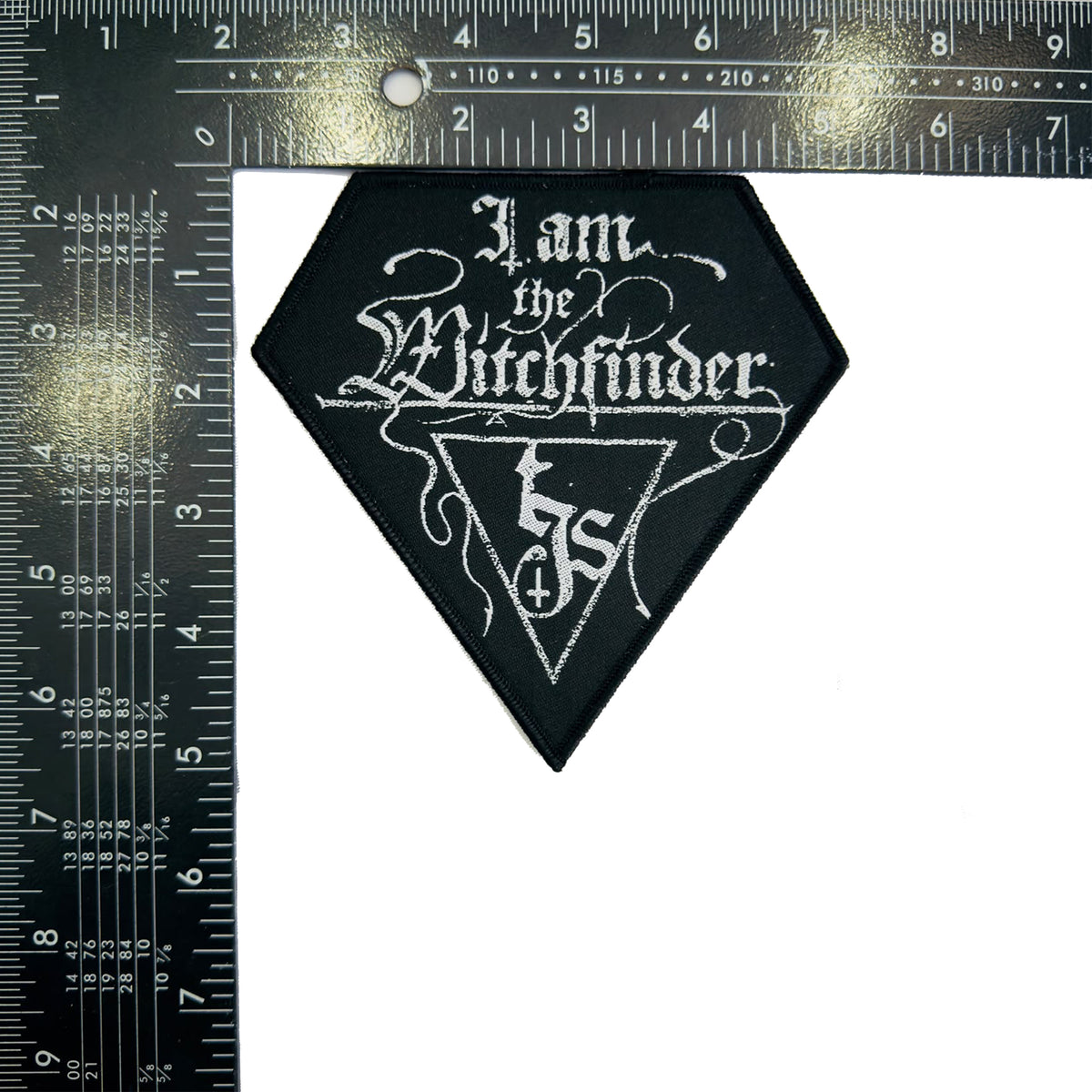 THE INFERNAL SEA - I am the Witchfinder! - Woven Patch