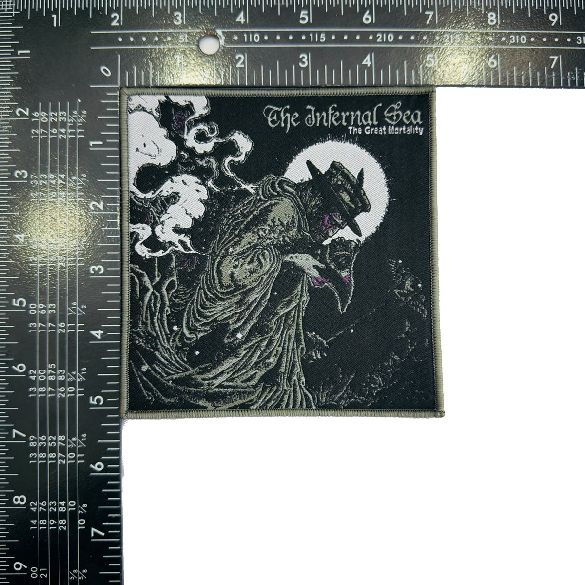 THE INFERNAL SEA - The Great Mortality - Woven Patch