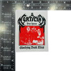 MORTICIAN - Pure Horror Glorifying Death Metal - Woven Patch