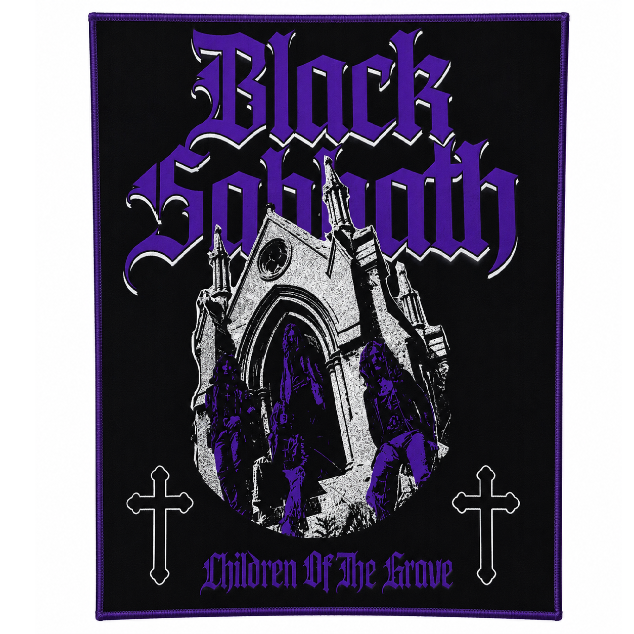 BLACK SABBATH - Children Of The Grave - Woven Backpatch
