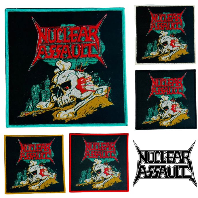 NUCLEAR ASSAULT - Handle With Care - 1991 Japan Tour - Woven Patch