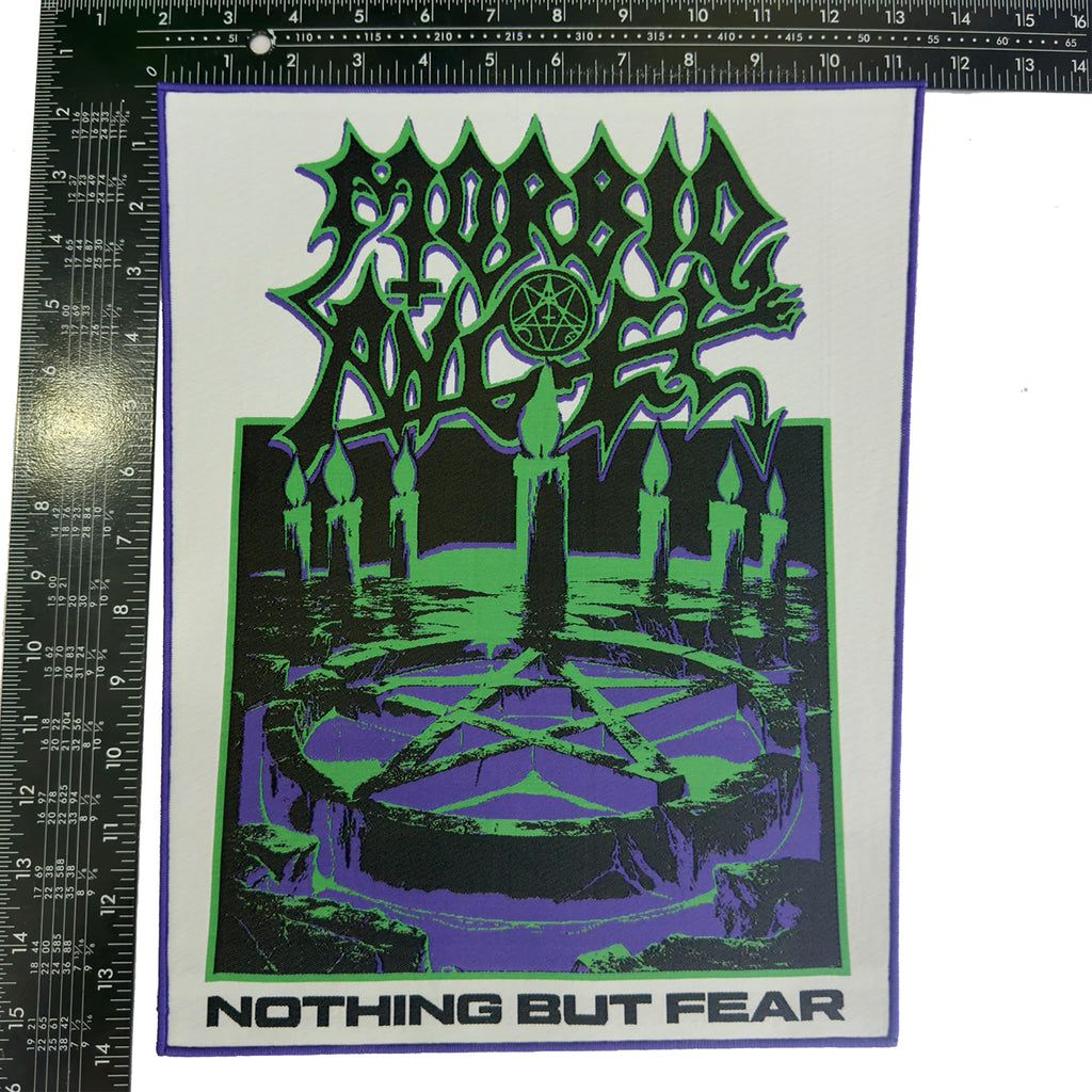 MORBID ANGEL - Nothing but Fear - Woven Backpatch