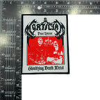 MORTICIAN - Pure Horror Glorifying Death Metal - Woven Patch