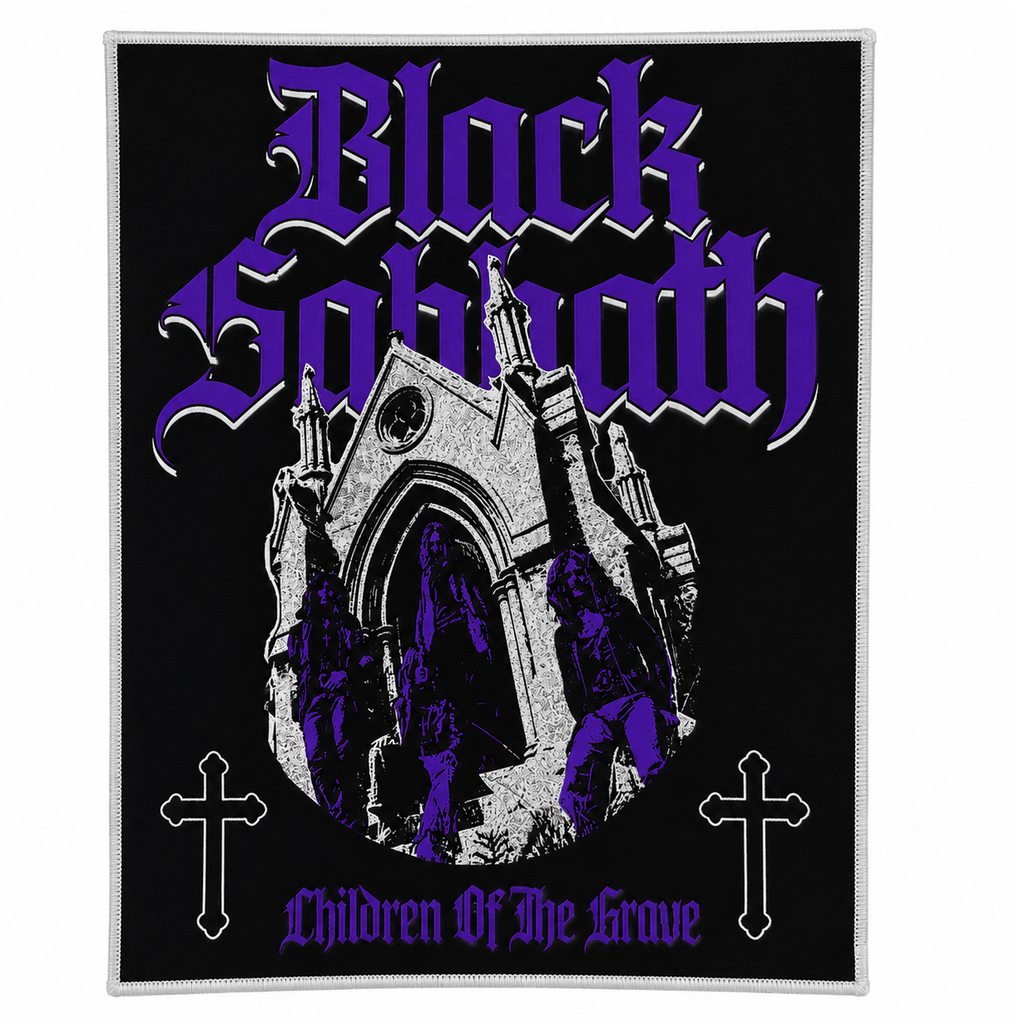 BLACK SABBATH - Children Of The Grave - Woven Backpatch