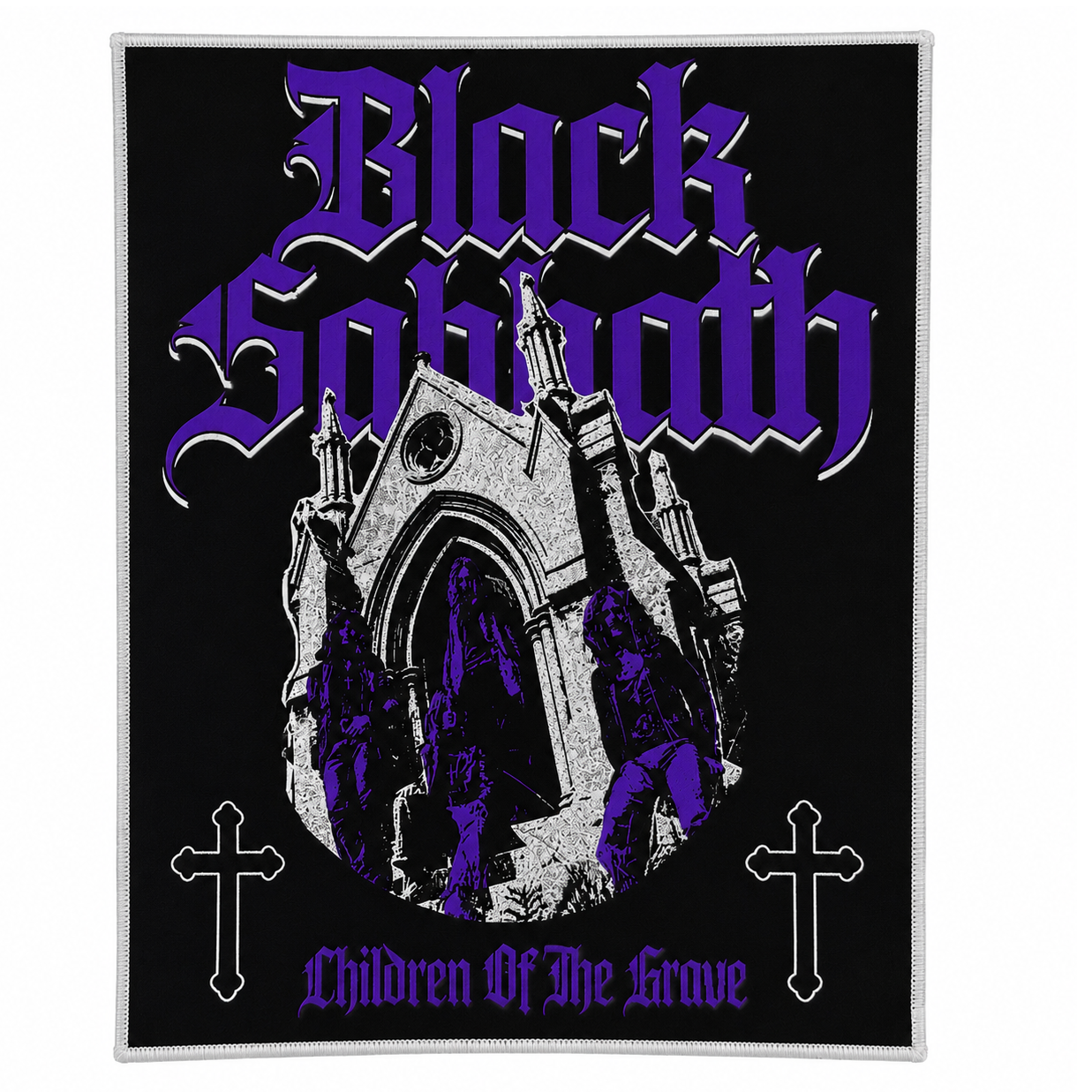 BLACK SABBATH - Children Of The Grave - Woven Backpatch