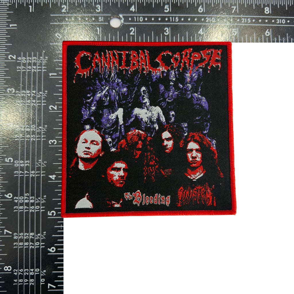 CANNIBAL CORPSE - The Bleeding - Woven Patch