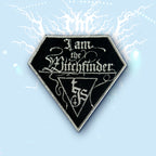THE INFERNAL SEA - I am the Witchfinder! - Glitter Woven Patch