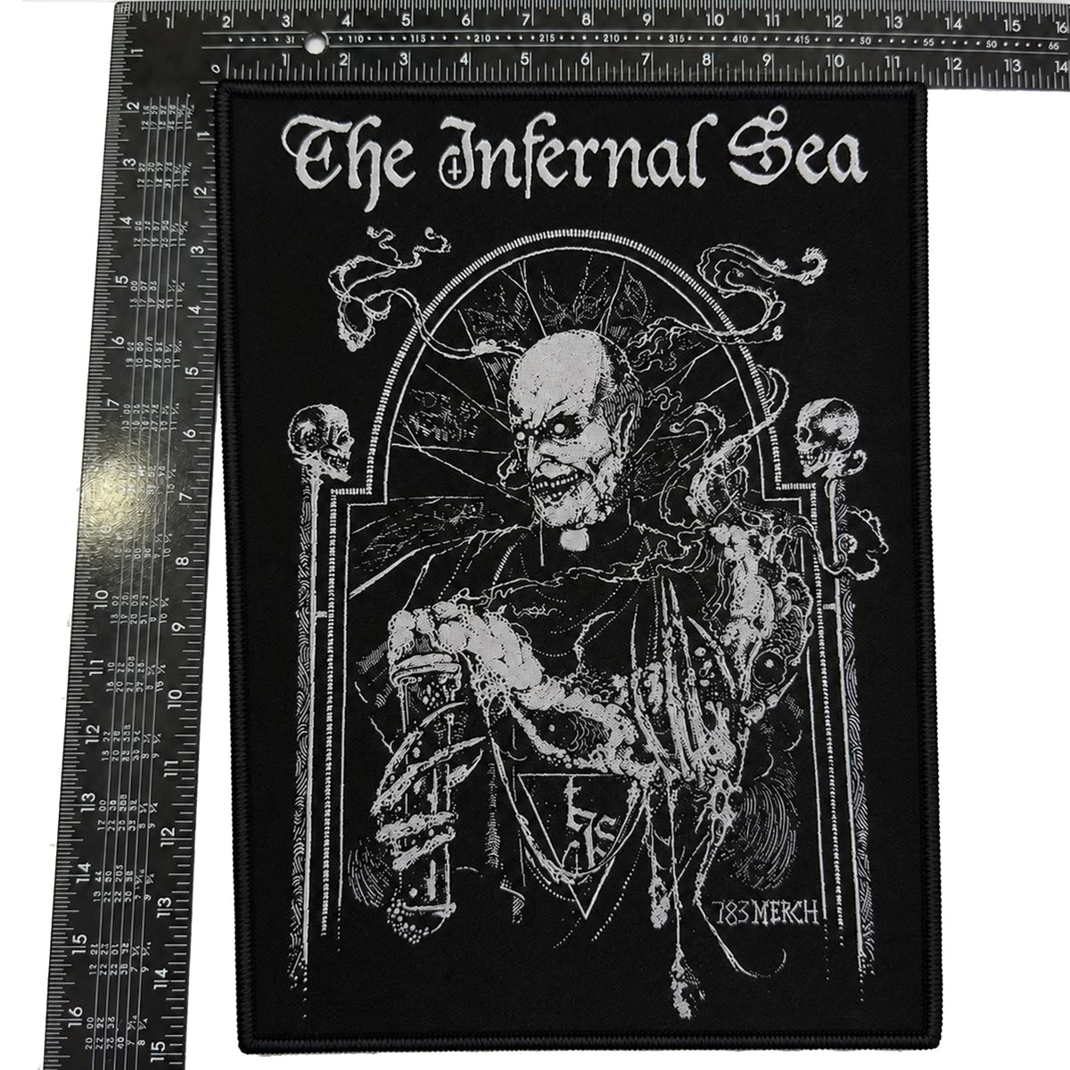 THE INFERNAL SEA - Into the Unknown - Woven Backpatch