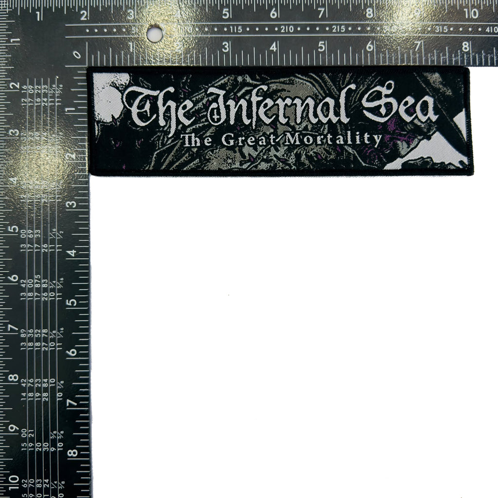 THE INFERNAL SEA - The Great Mortality - Stripe Woven Patch
