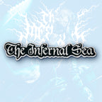 THE INFERNAL SEA - Font Logo- Oversized Woven Patch