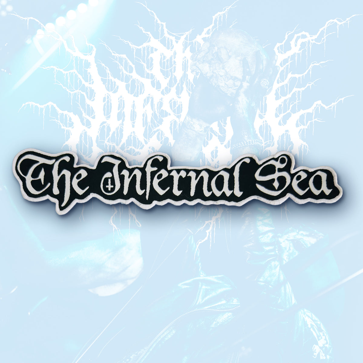 THE INFERNAL SEA - Font Logo- Oversized Woven Patch
