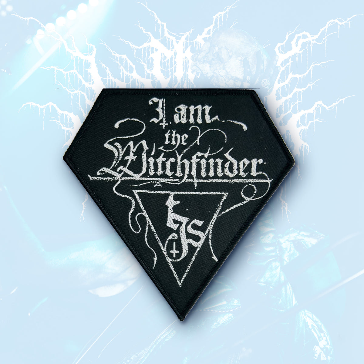 THE INFERNAL SEA - I am the Witchfinder! - Woven Patch
