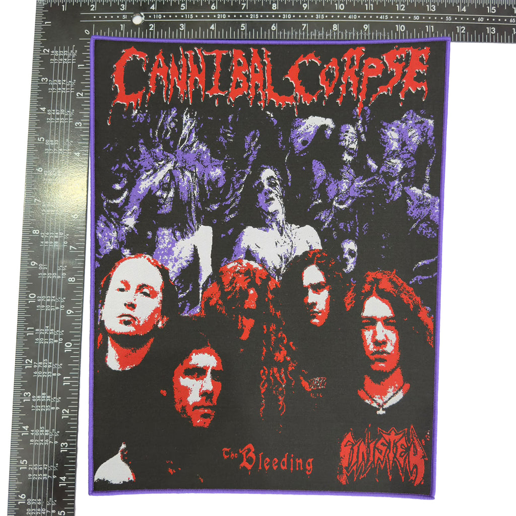 CANNIBAL CORPSE - The Bleeding - Woven Backpatch