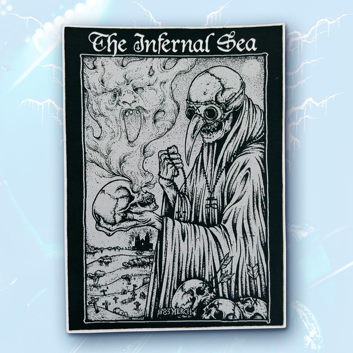 THE INFERNAL SEA - Plague Herald - Woven Backpatch