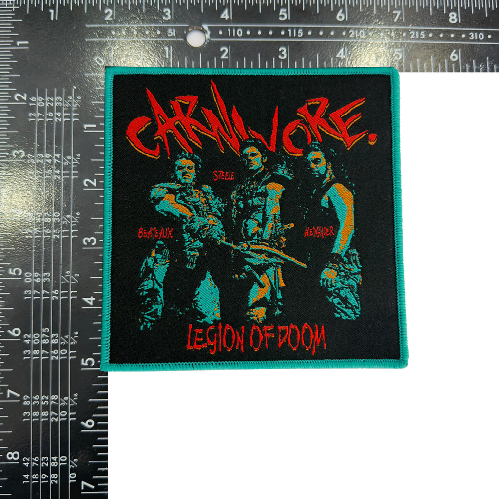CARNIVORE - Legion of Doom - Woven Patch