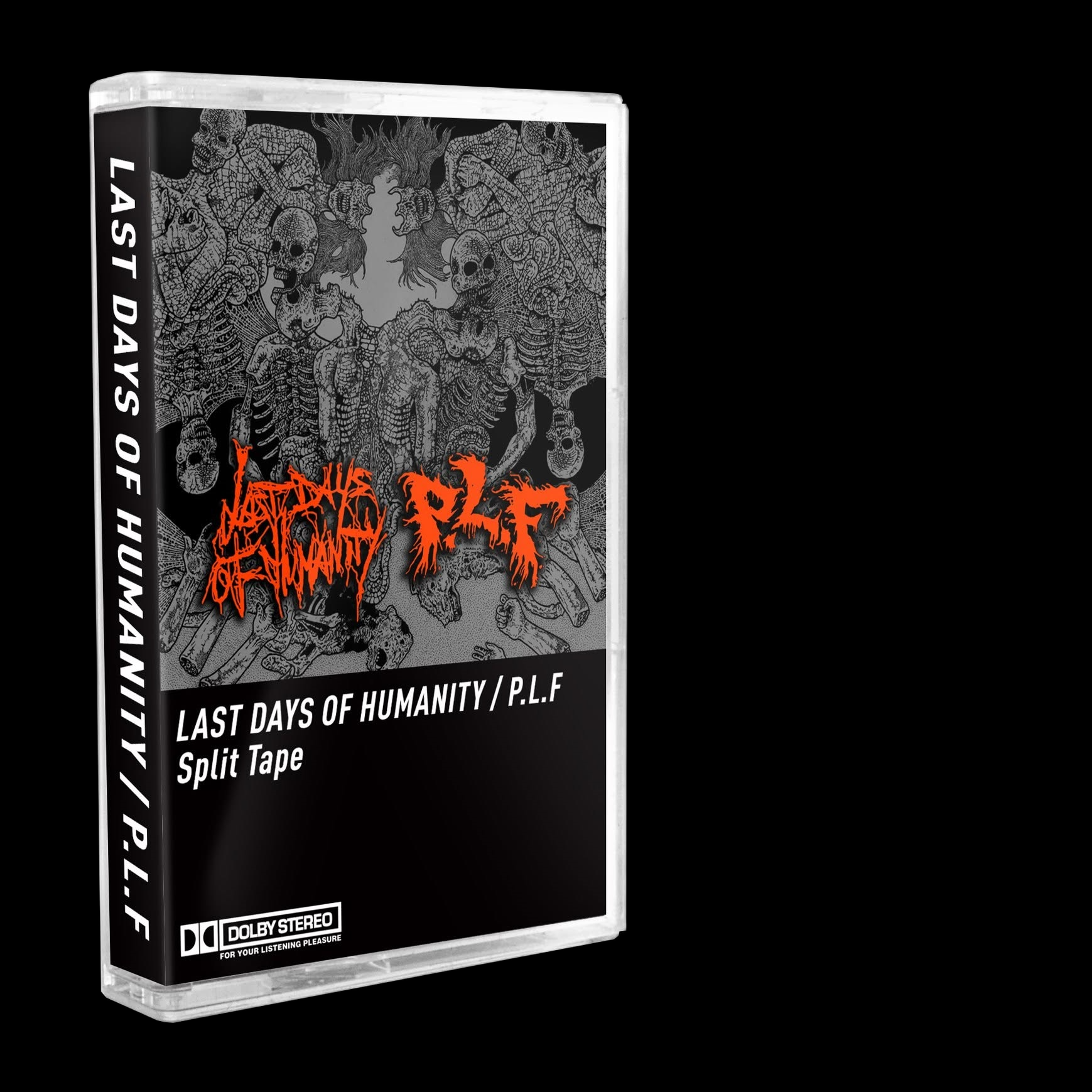 LAST DAYS OF HUMANITY / P.L.F - Split Tape