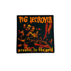 PIG DESTROYER - Prowler In The Yard - Woven Patch