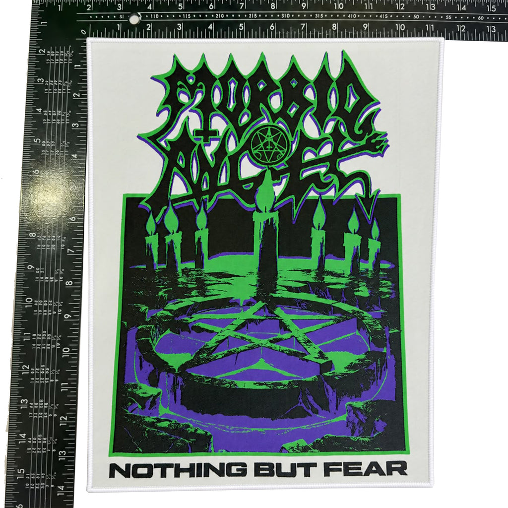 MORBID ANGEL - Nothing but Fear - Woven Backpatch