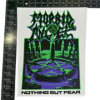 MORBID ANGEL - Nothing but Fear - Woven Backpatch