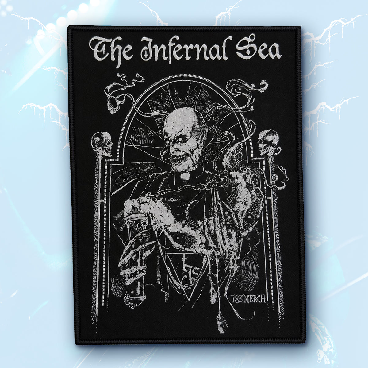 THE INFERNAL SEA - Into the Unknown - Woven Backpatch