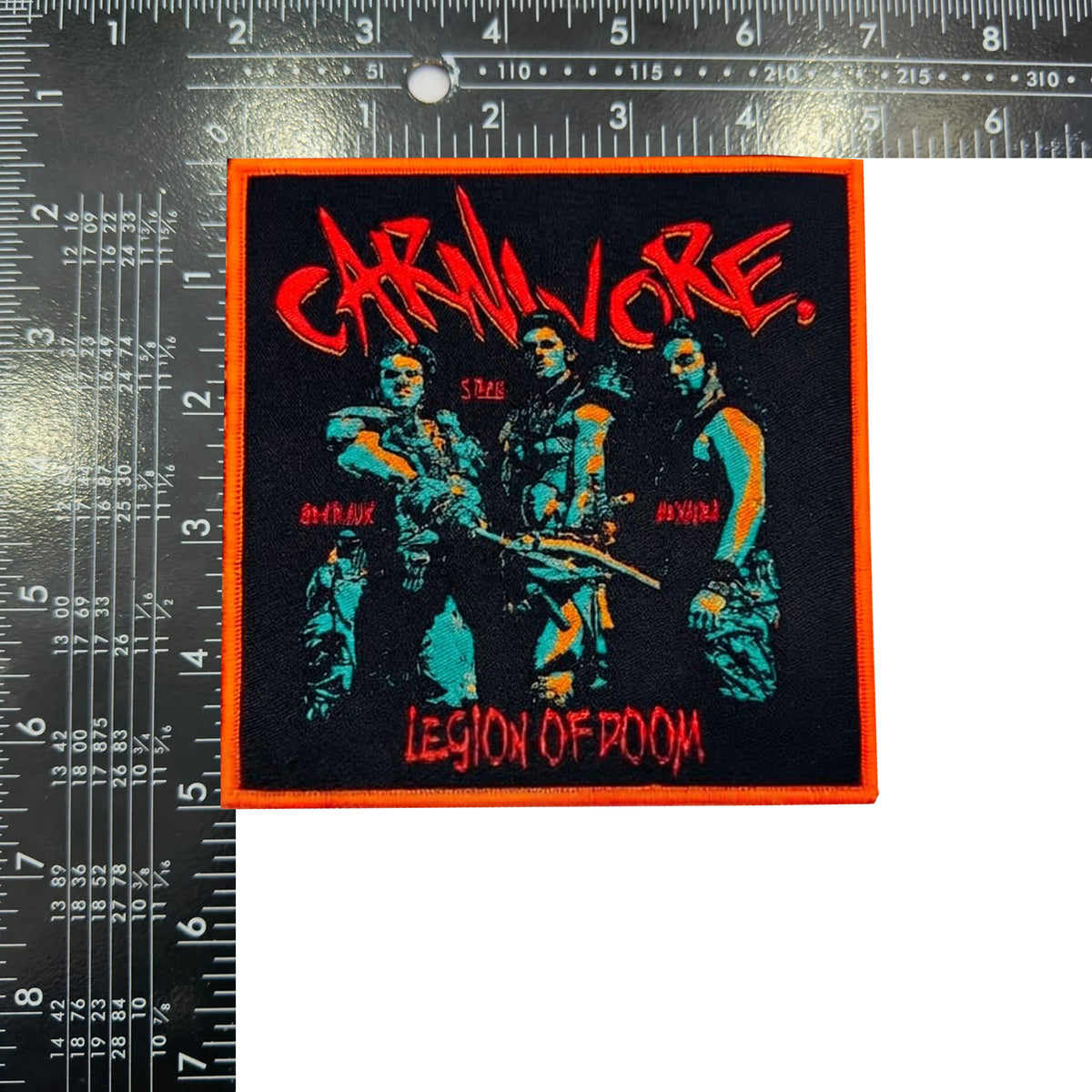 CARNIVORE - Legion of Doom - Woven Patch