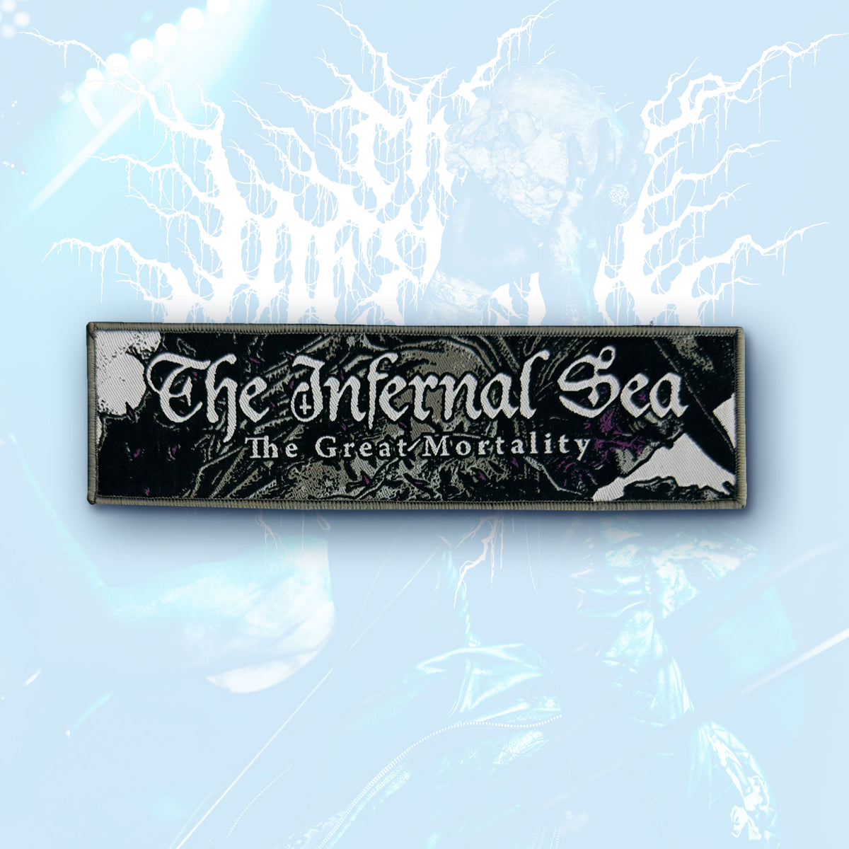 THE INFERNAL SEA - The Great Mortality - Stripe Woven Patch