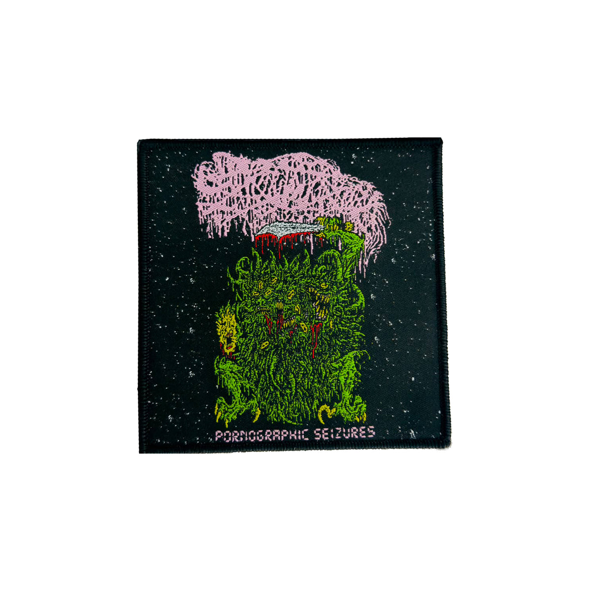 SANGUISUGABOGG - Pornographic Seizures - Woven Patch