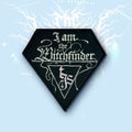 THE INFERNAL SEA - I am the Witchfinder! - Glitter Woven Patch