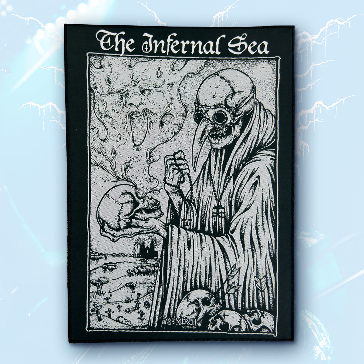 THE INFERNAL SEA - Plague Herald - Woven Backpatch