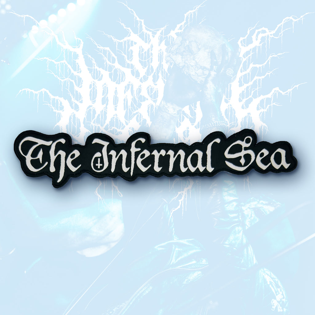 THE INFERNAL SEA - Font Logo- Oversized Woven Patch